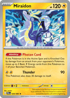 Miraidon Pitch Black #28