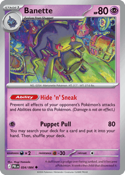 Banette Pitch Black #34