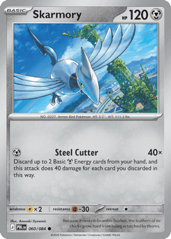 Skarmory Pitch Black #60