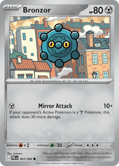 Bronzor Pitch Black #63