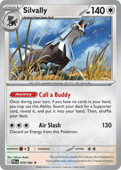 Silvally Pitch Black #70