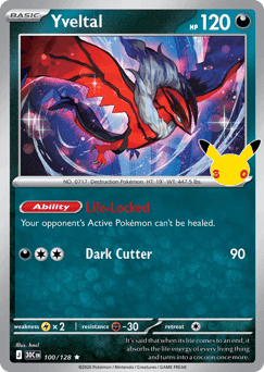 Yveltal 30th Celebration #100