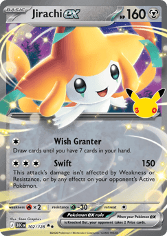 Jirachi ex 30th Celebration #102