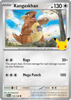 Kangaskhan 30th Celebration #114