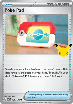 Poké Pad 30th Celebration #126