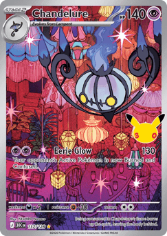 Chandelure 30th Celebration #137