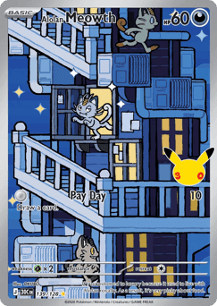 Alolan Meowth 30th Celebration #139