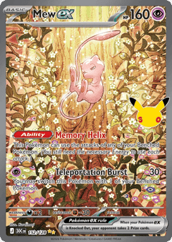 Mew ex 30th Celebration #152