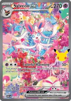 Sylveon ex 30th Celebration #153
