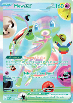 Mew ex 30th Celebration #158