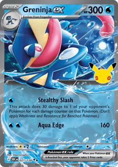 Greninja ex 30th Celebration #21