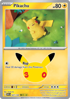 Pikachu 30th Celebration #27