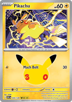 Pikachu 30th Celebration #30