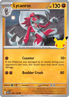 Lycanroc 30th Celebration #85