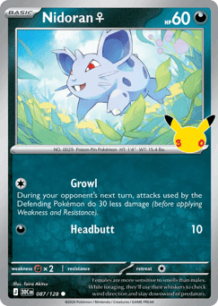 Nidoran ♀ 30th Celebration #87