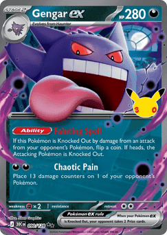 Gengar ex 30th Celebration #90