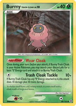 Burmy Trash Cloak Secret Wonders #80
