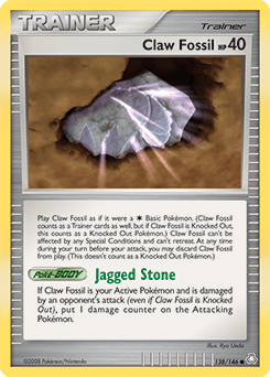 Claw Fossil Legends Awakened #138