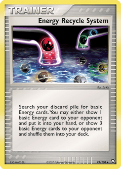 Energy Recycle System Power Keepers #73