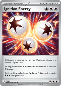 Ignition Energy White Flare #86