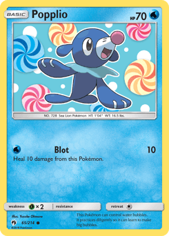Popplio Lost Thunder #65