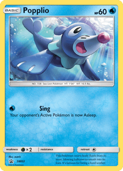 Popplio SM Black Star Promos #SM03