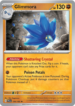 Glimmora Paldea Evolved #126