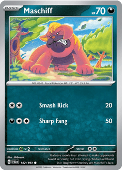Maschiff Paldea Evolved #142