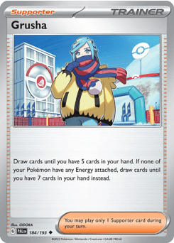 Grusha Paldea Evolved #184