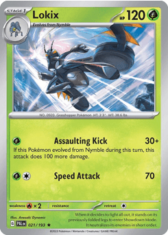 Lokix Paldea Evolved #21