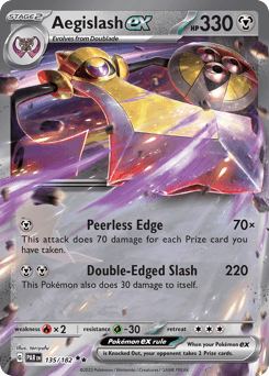 Aegislash ex Paradox Rift #135