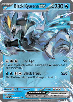 Black Kyurem ex Surging Sparks #48