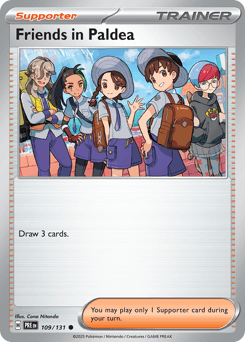Friends in Paldea Prismatic Evolutions #109