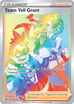 Team Yell Grunt Sword & Shield #210