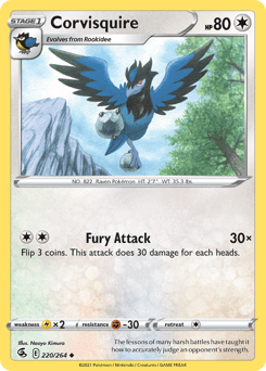 Corvisquire Fusion Strike #220