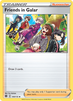 Friends in Galar Brilliant Stars #140