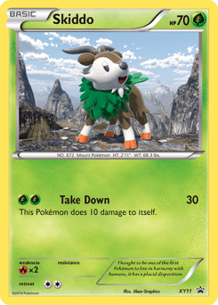 Skiddo XY Black Star Promos #XY11