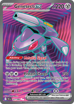 Genesect ex Black Bolt #161