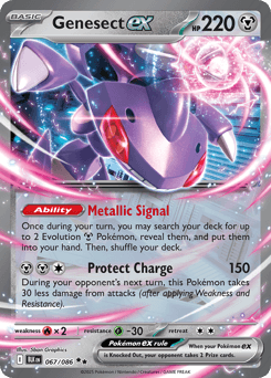 Genesect ex Black Bolt #67