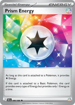 Prism Energy Black Bolt #86